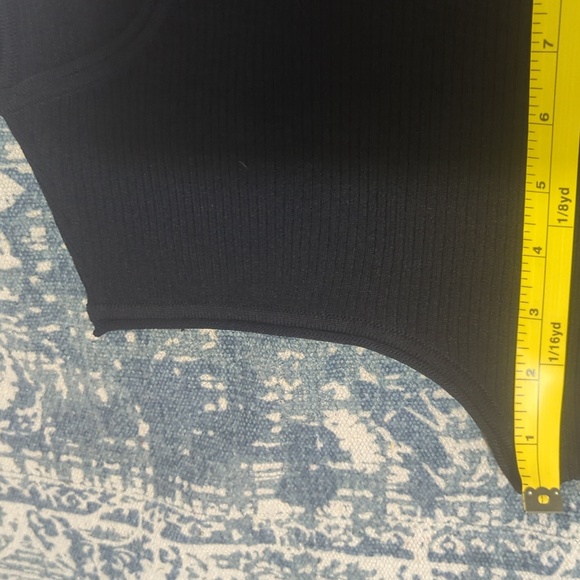 Stretchy black tank Due per Due collection size large - Picture 3 of 6